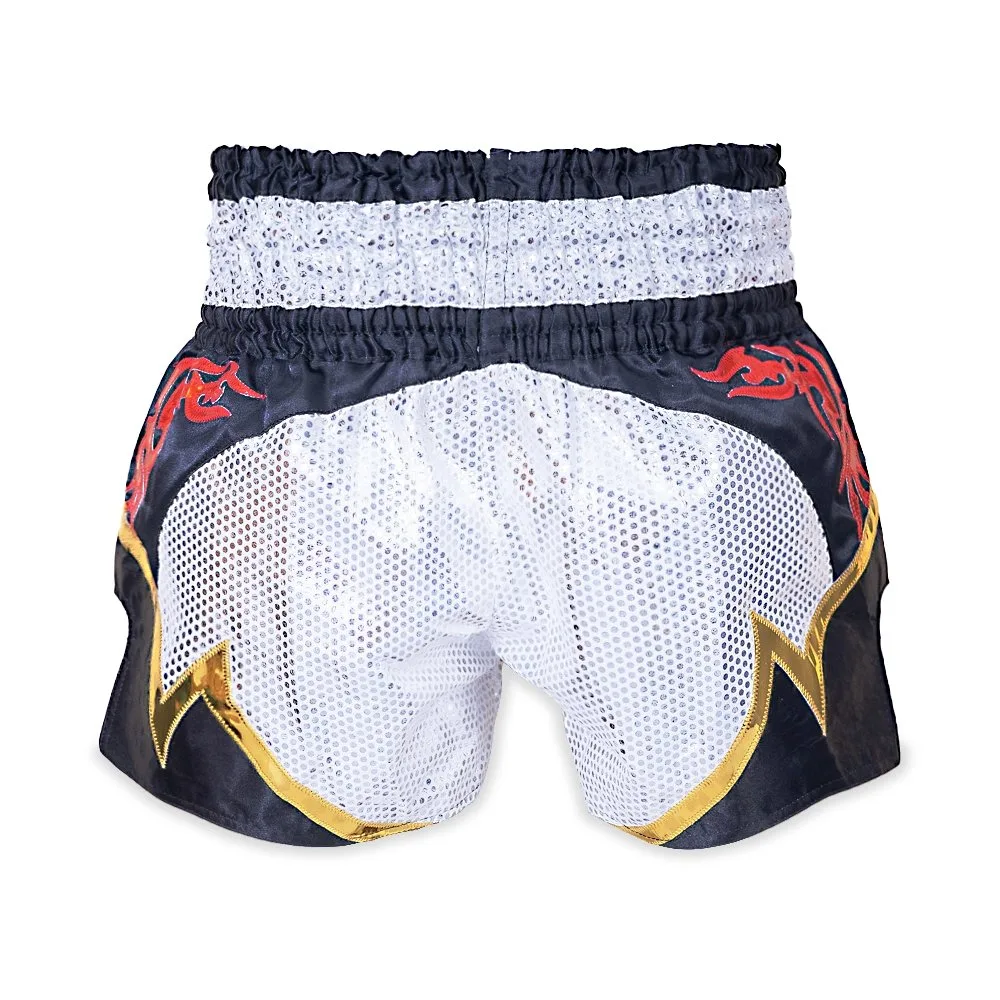 TOPKING THAI BOXING SHORTS 105 – изглед отзад, подчертаващ дизайна