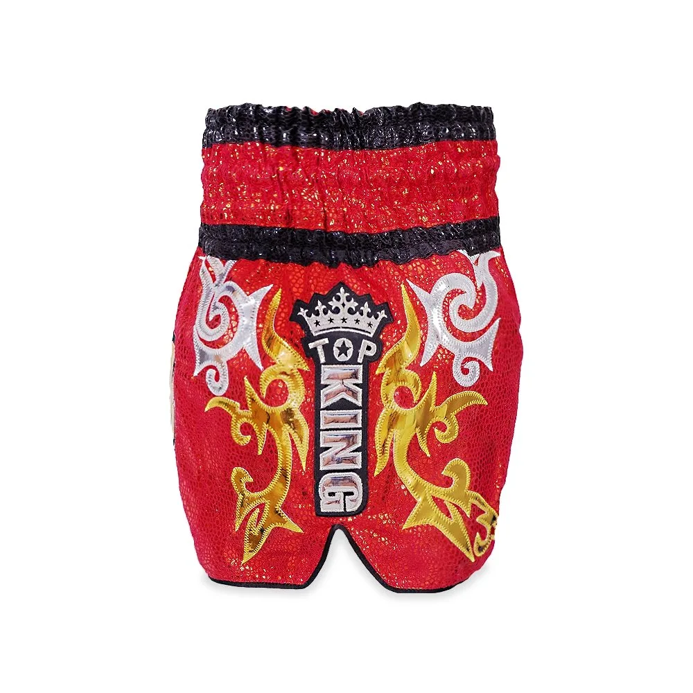 TOPKING THAI BOXING SHORTS 106 - изглед отстрани с цепки