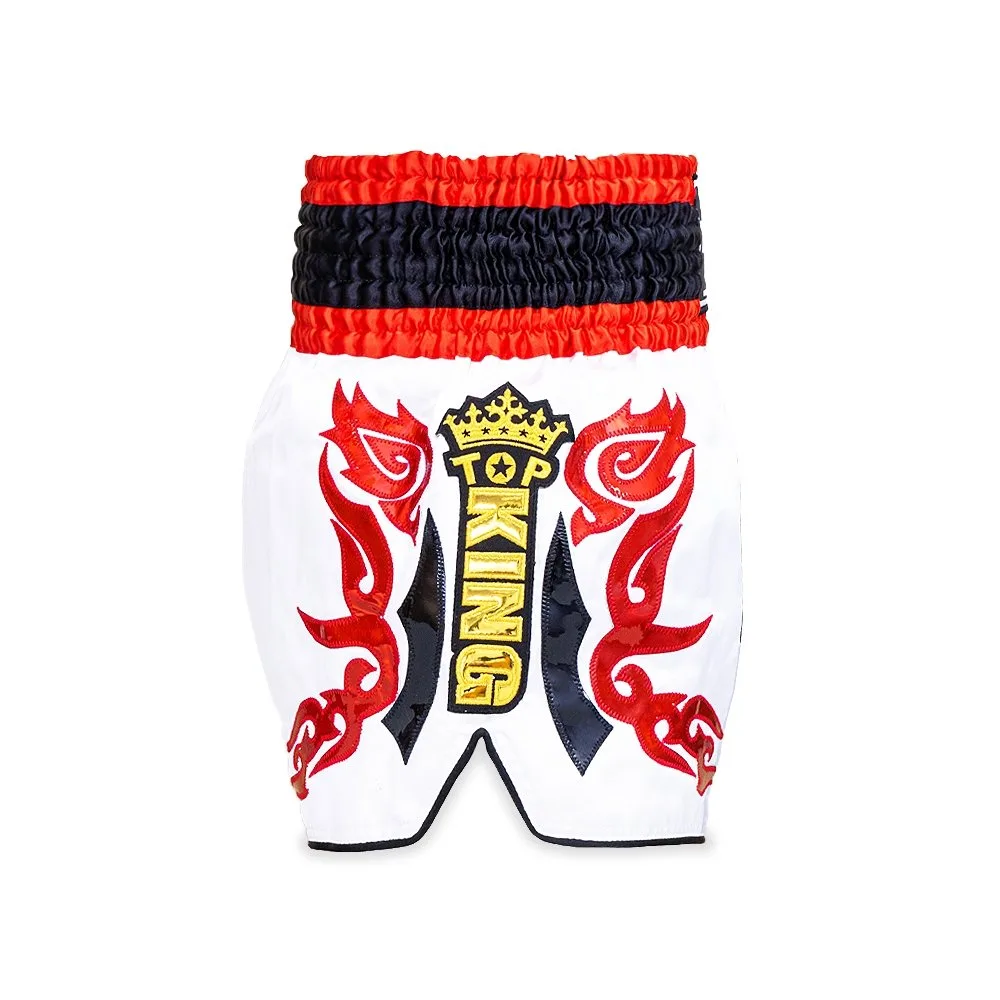 TOPKING THAI BOXING SHORTS 111 - изглед отстрани, демонстриращ кройката