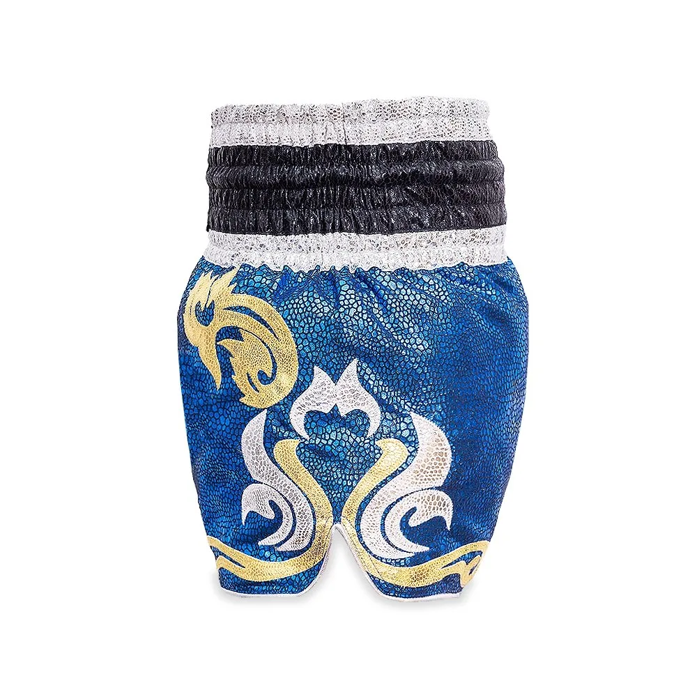 TOPKING THAI BOXING SHORTS 129 – изглед отстрани, показващ широката кройка