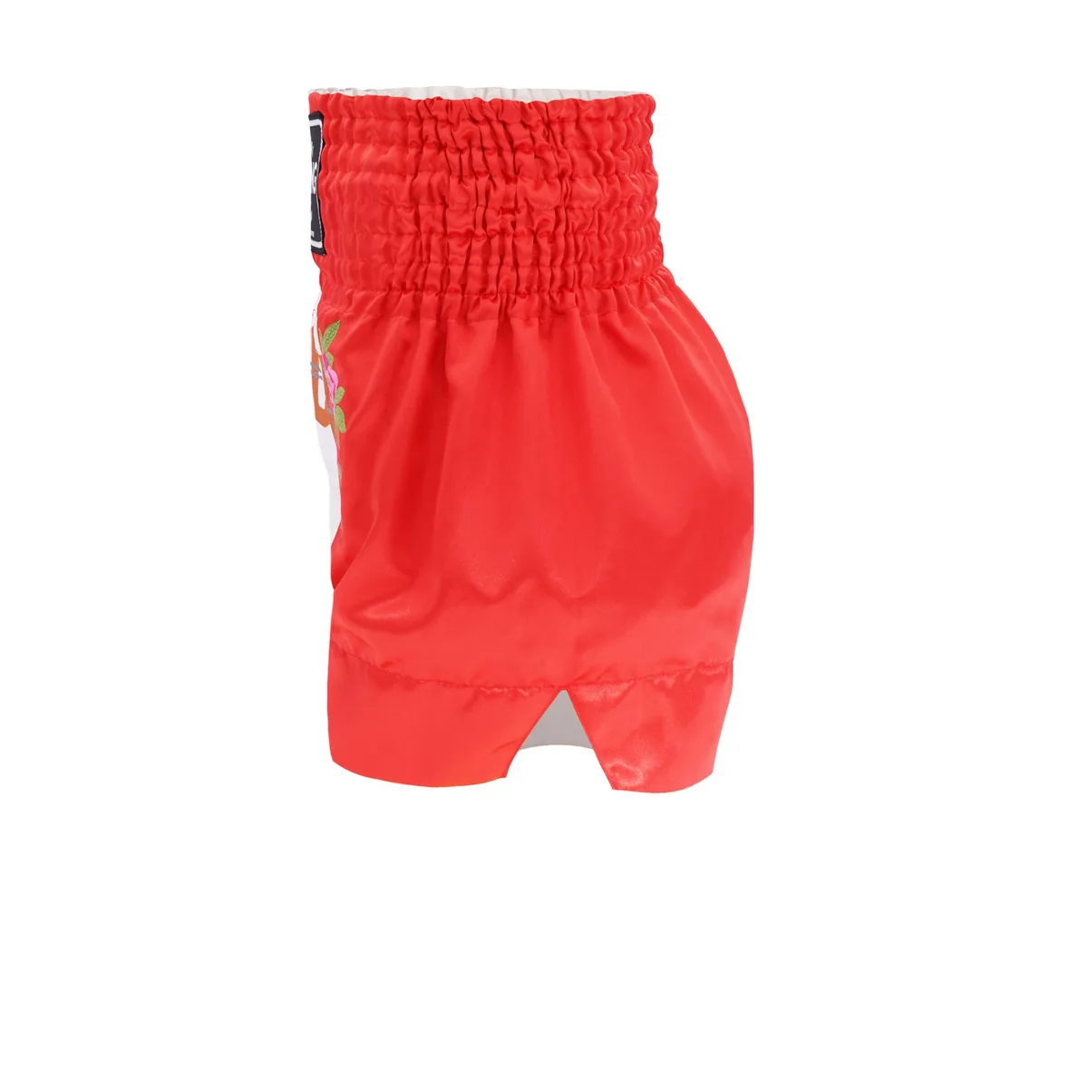TOPKING THAI BOXING SHORTS 203, изглед отзад, показващ еластичния колан и цялостната кройка