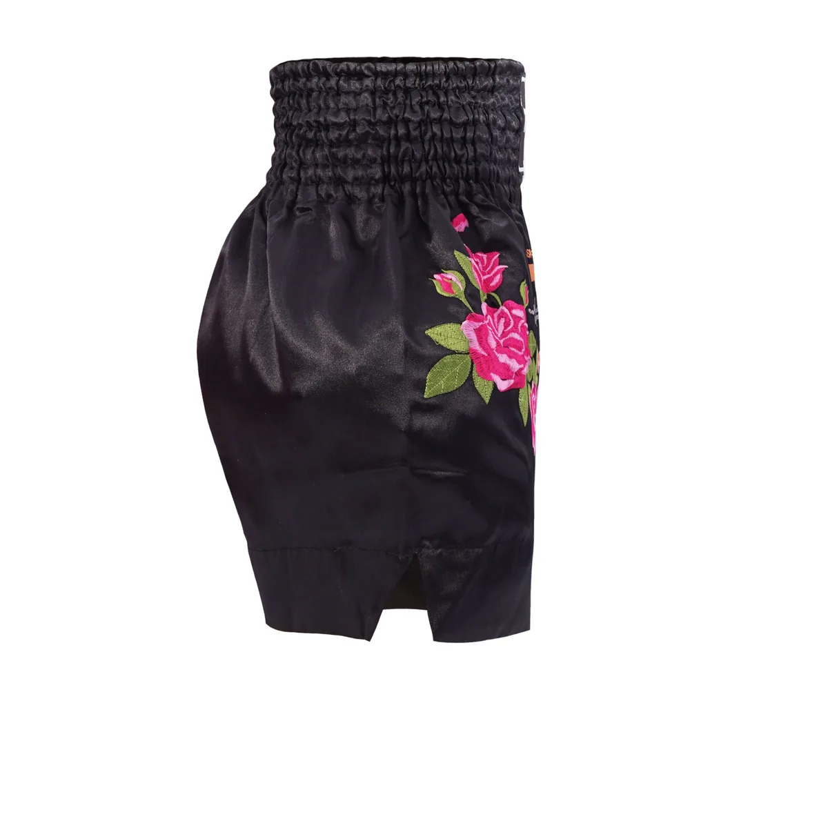 TOPKING THAI BOXING SHORTS 204 – детайл на еластичния колан и шевовете
