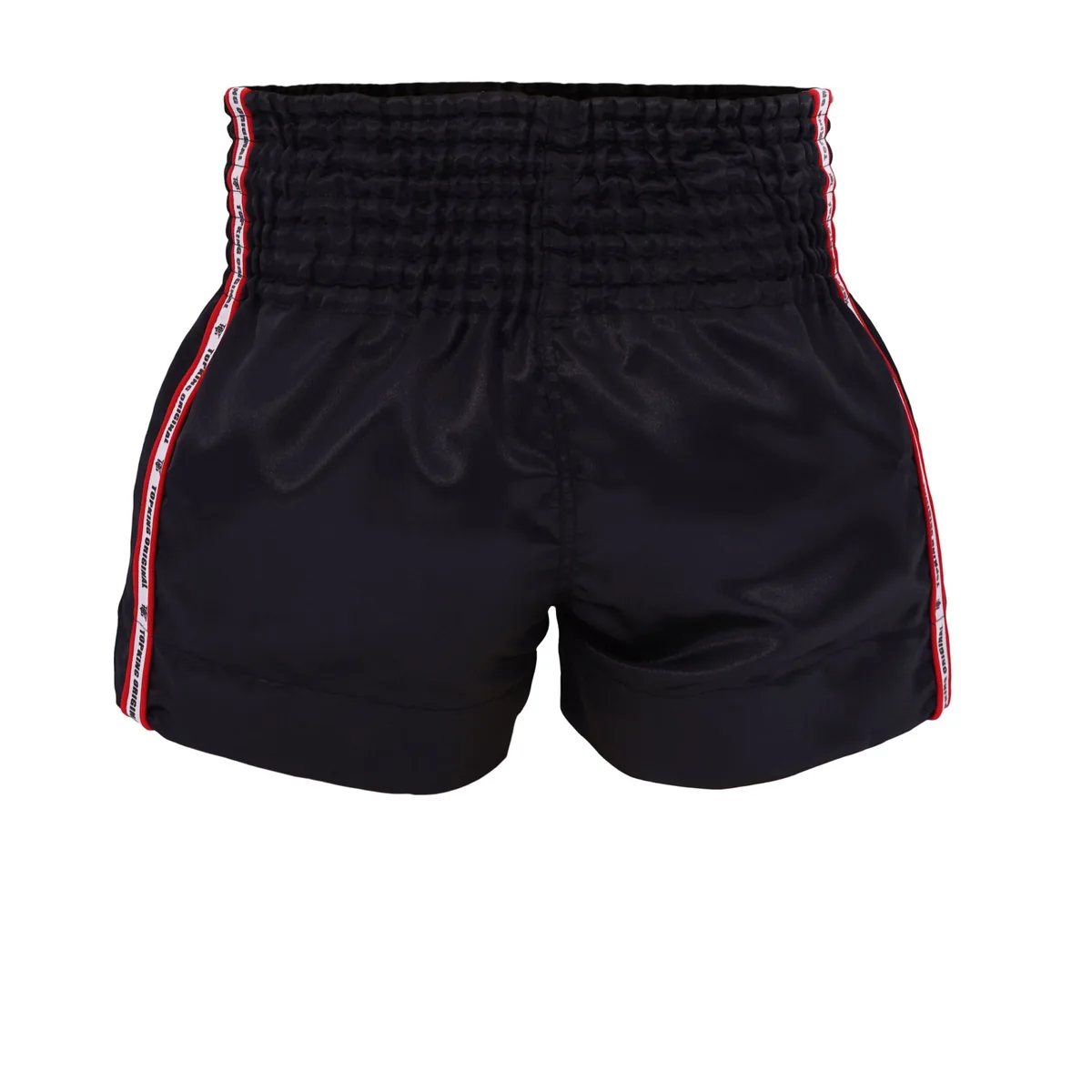 Заден изглед на Top King Thai Boxing Shorts 217, демонстриращ цялостния силует на шортите.