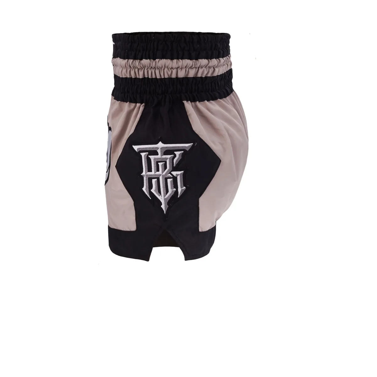 Детайлна снимка на колана на Top King Thai Boxing Shorts 221, подчертаваща еластичността и качеството на изработка.