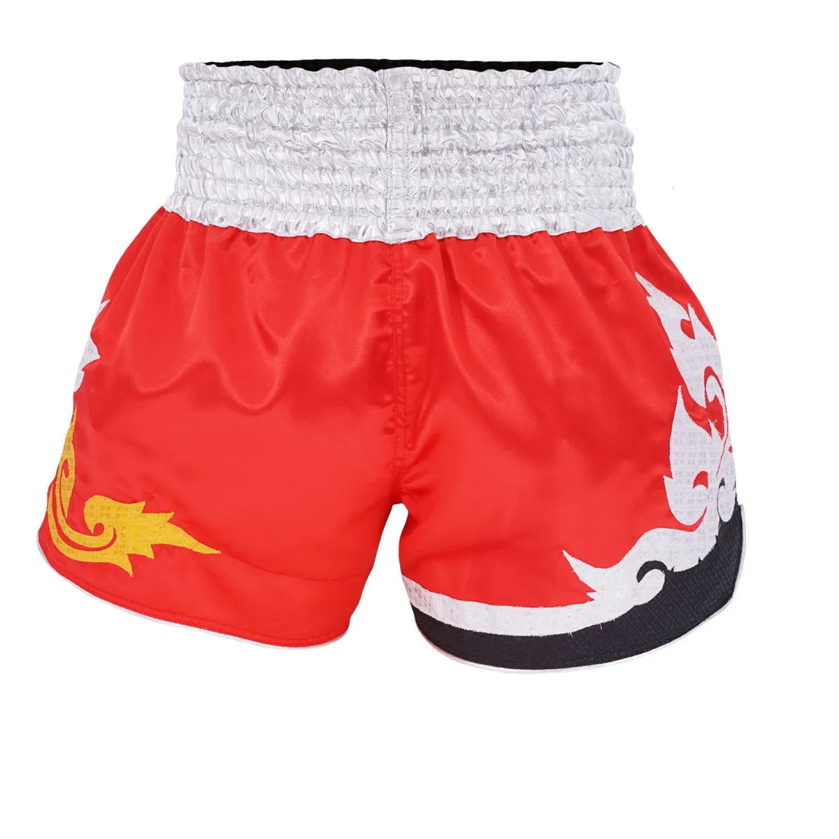 Заден изглед на шорти TOPKING THAI BOXING SHORTS 236, показващ цялостния дизайн отзад.