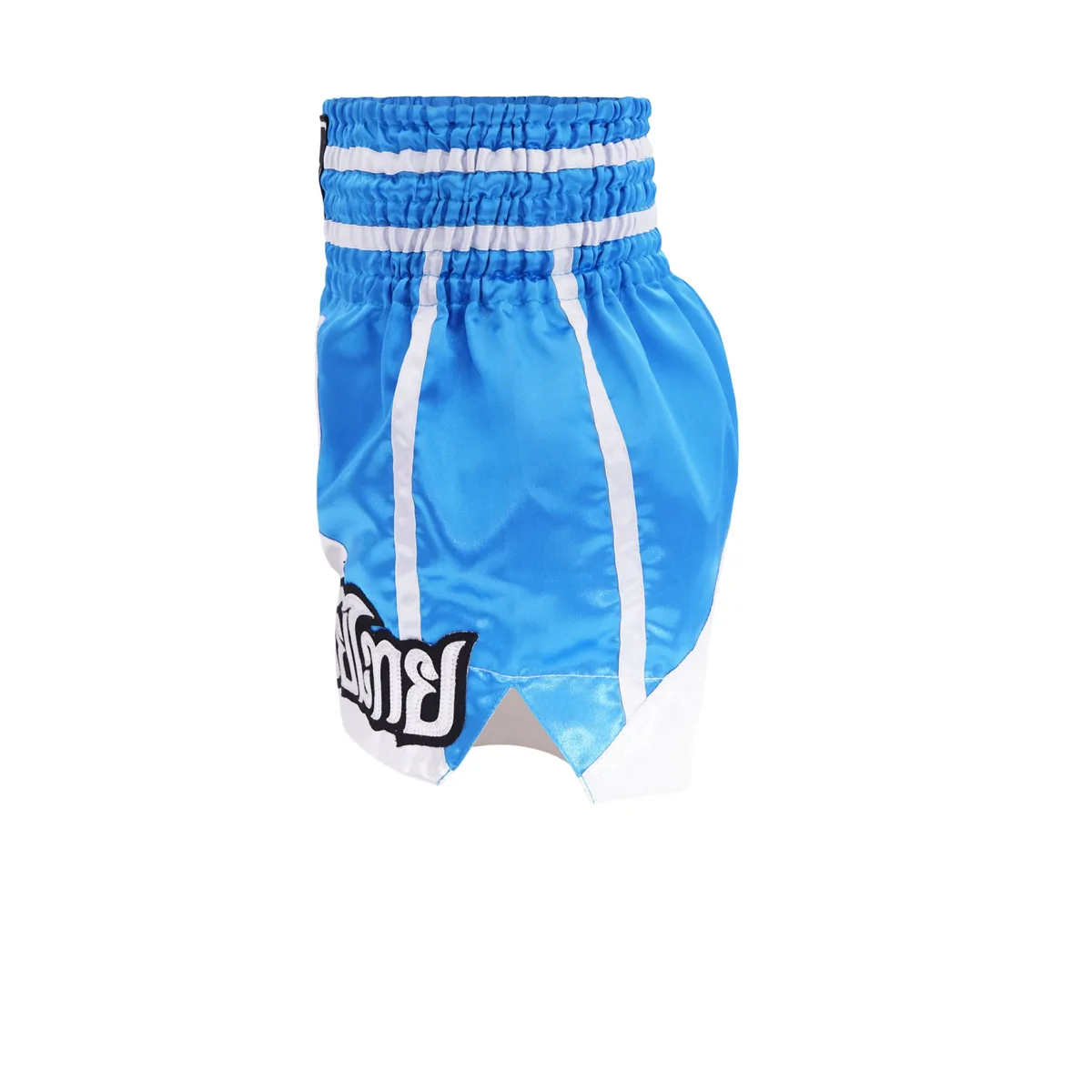 TOPKING THAI BOXING SHORTS 243, изглед отстрани, показващ цепката за свобода на движение