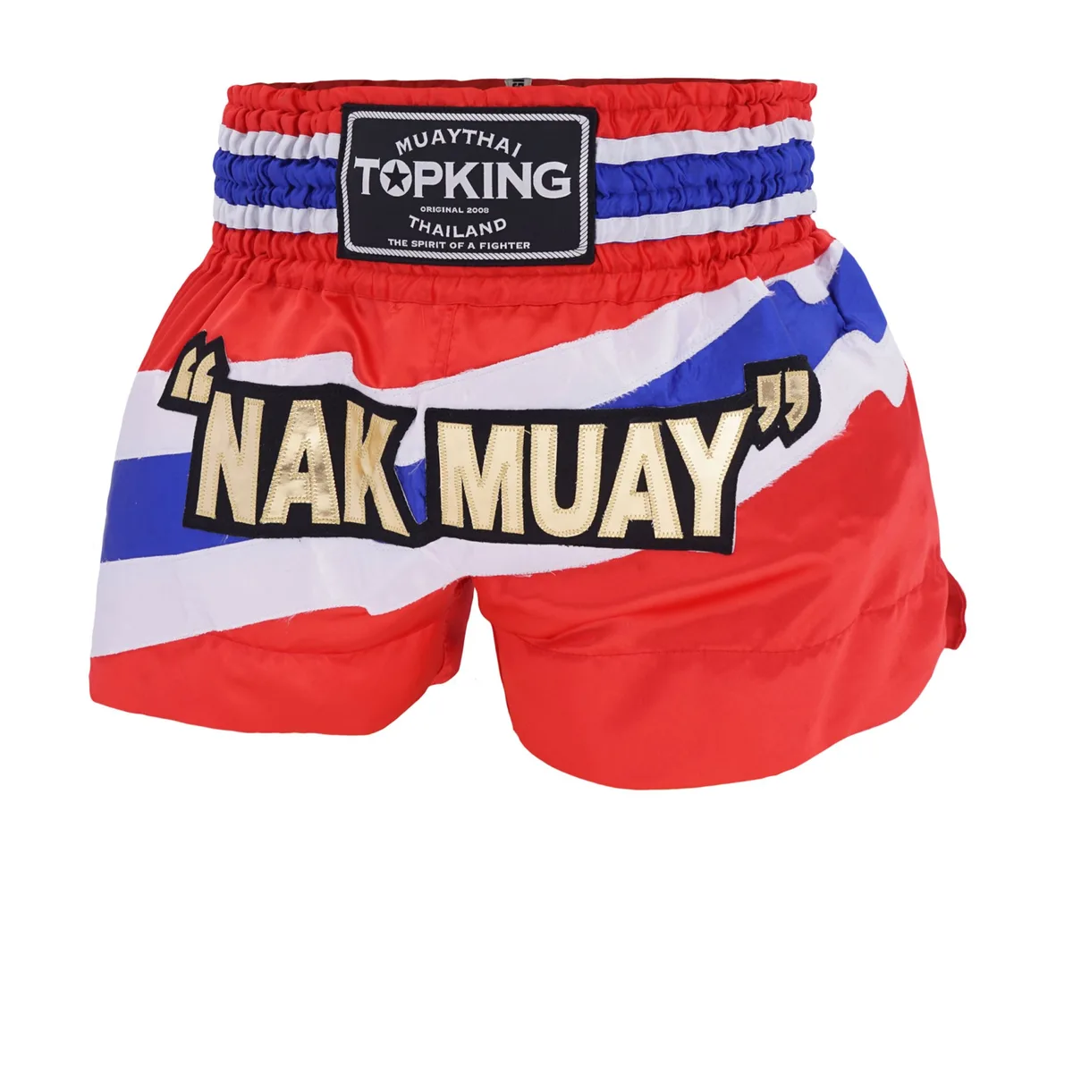 Предна част на шорти Top King Thai Boxing Shorts 244, показваща цялостния дизайн