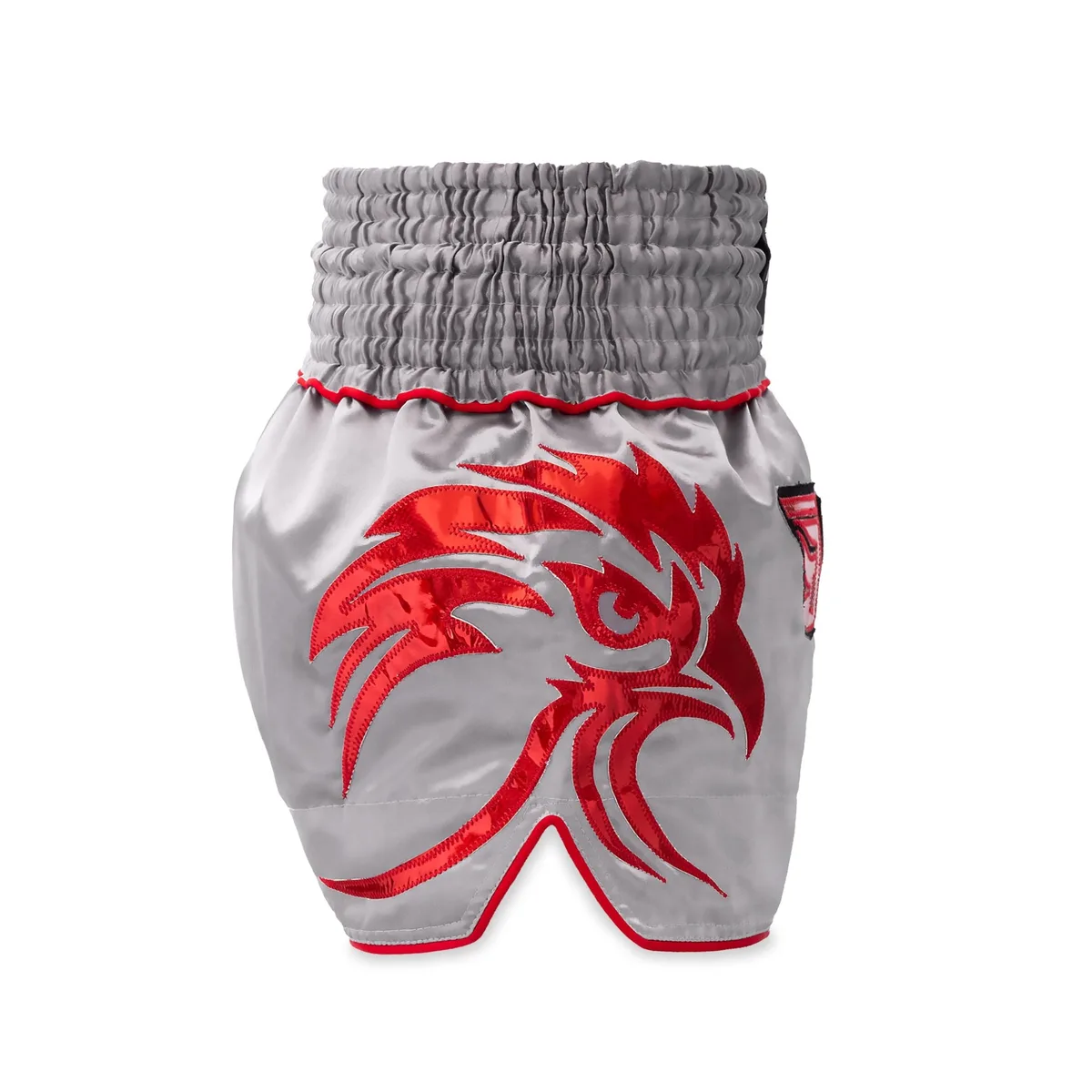 Детайлен изглед на еластичния колан на шорти Top King Thai Boxing Shorts 266, осигуряващ комфорт и сигурност.