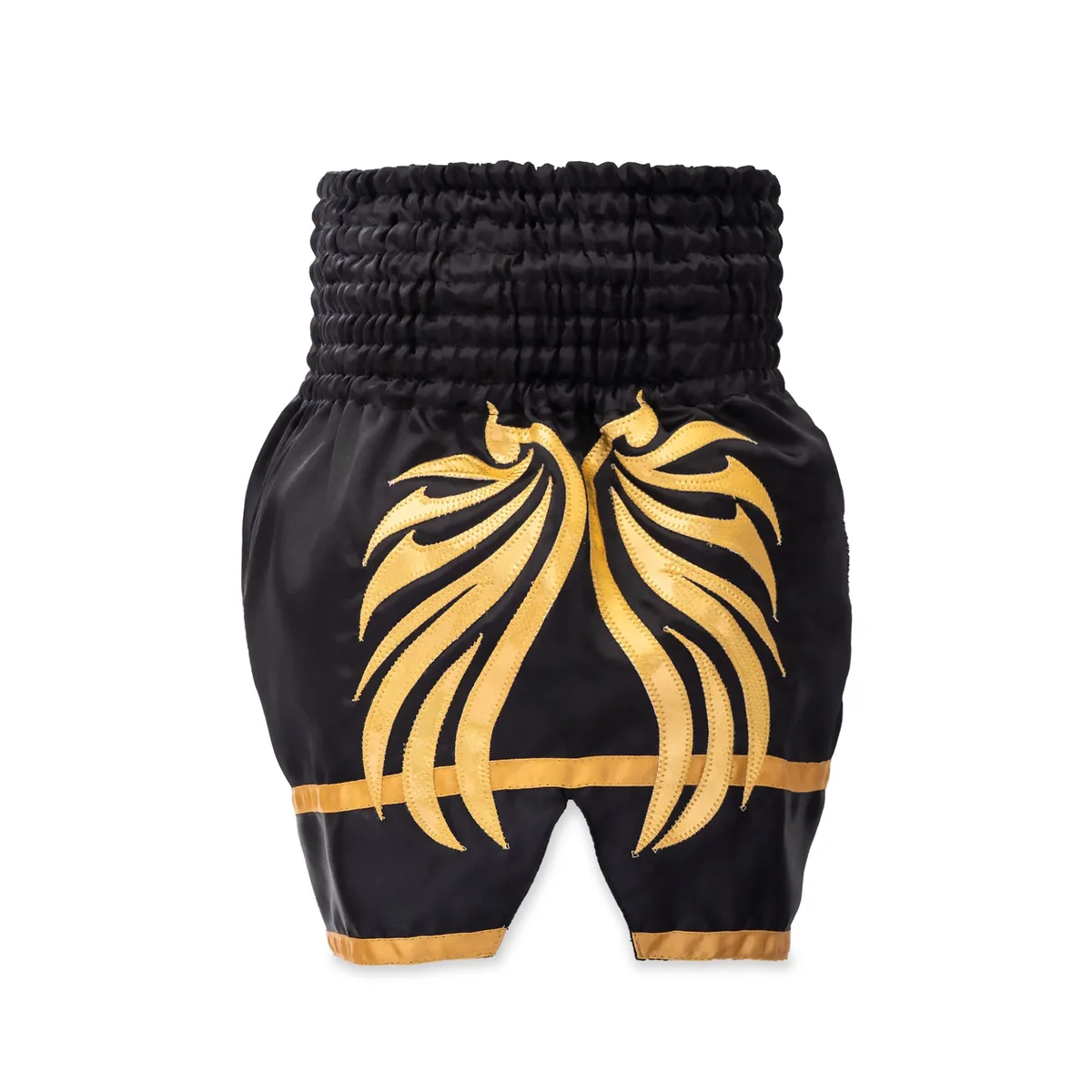 Детайлен изглед на еластичния колан на шорти TOPKING THAI BOXING SHORTS 268