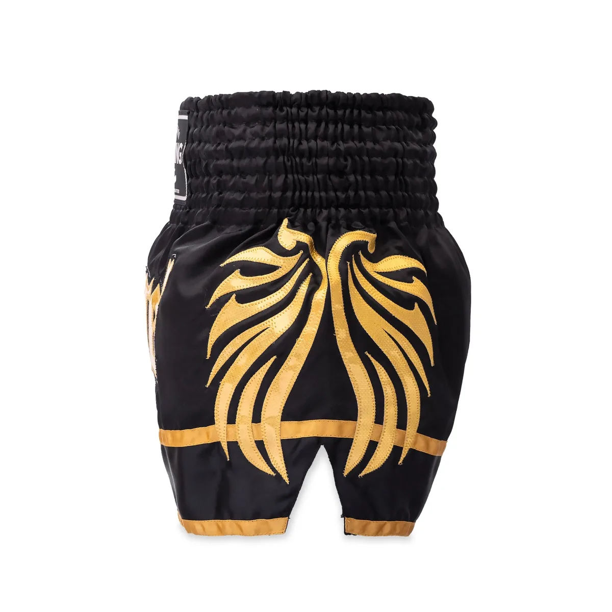 Страничен изглед на шорти за муай тай TOPKING THAI BOXING SHORTS 268, показващ кройката