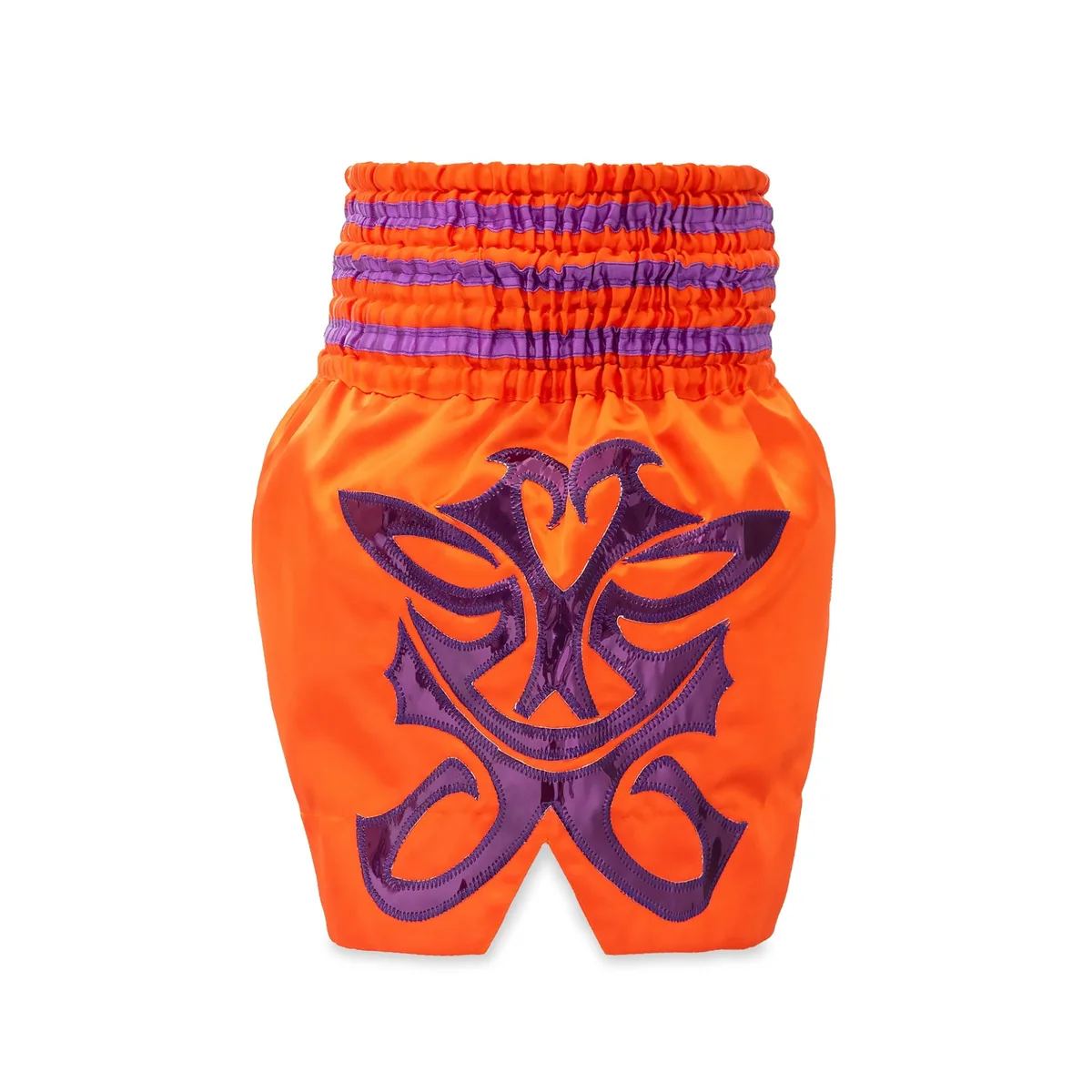 Детайл на ластика и щампата на TOPKING THAI BOXING SHORTS 270