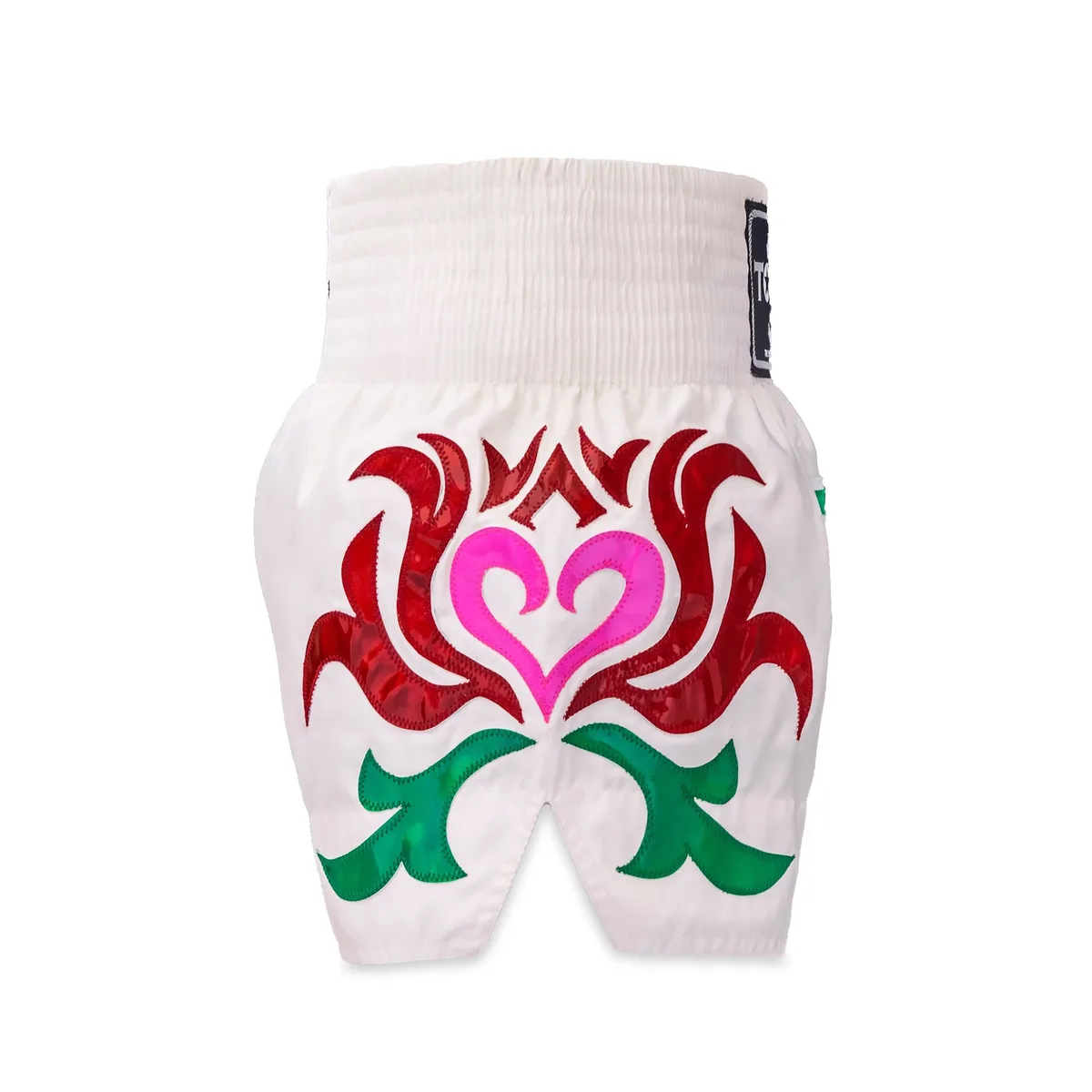 Детайлен изглед на шорти TOPKING THAI BOXING SHORTS 272, подчертаващ дизайна и логото