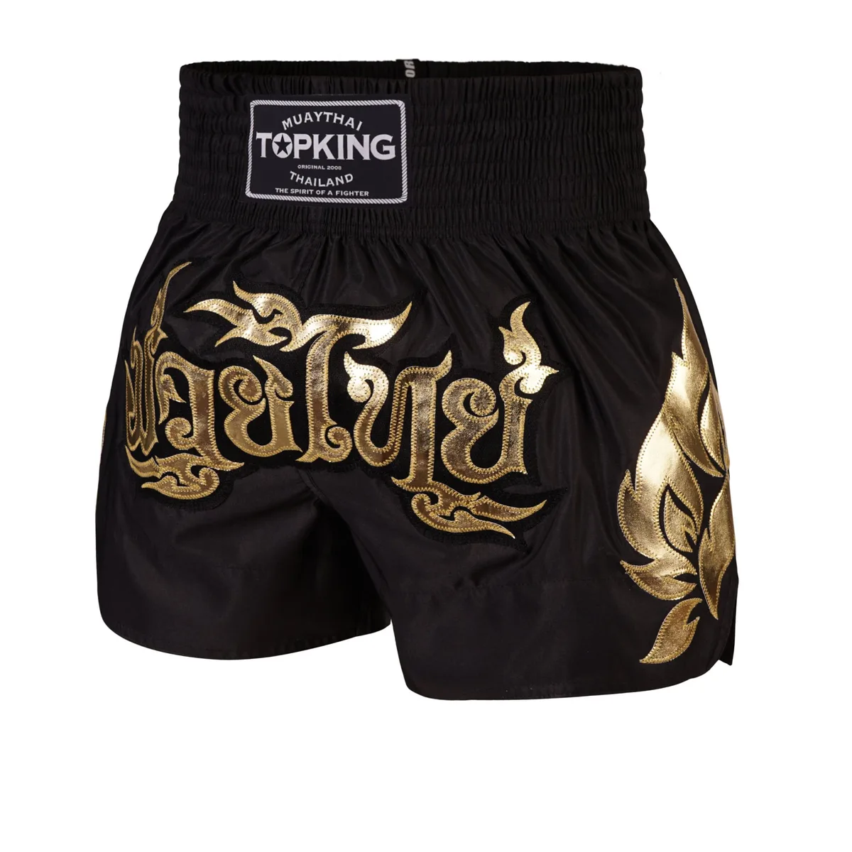TOPKING THAI BOXING SHORTS BLACK 229