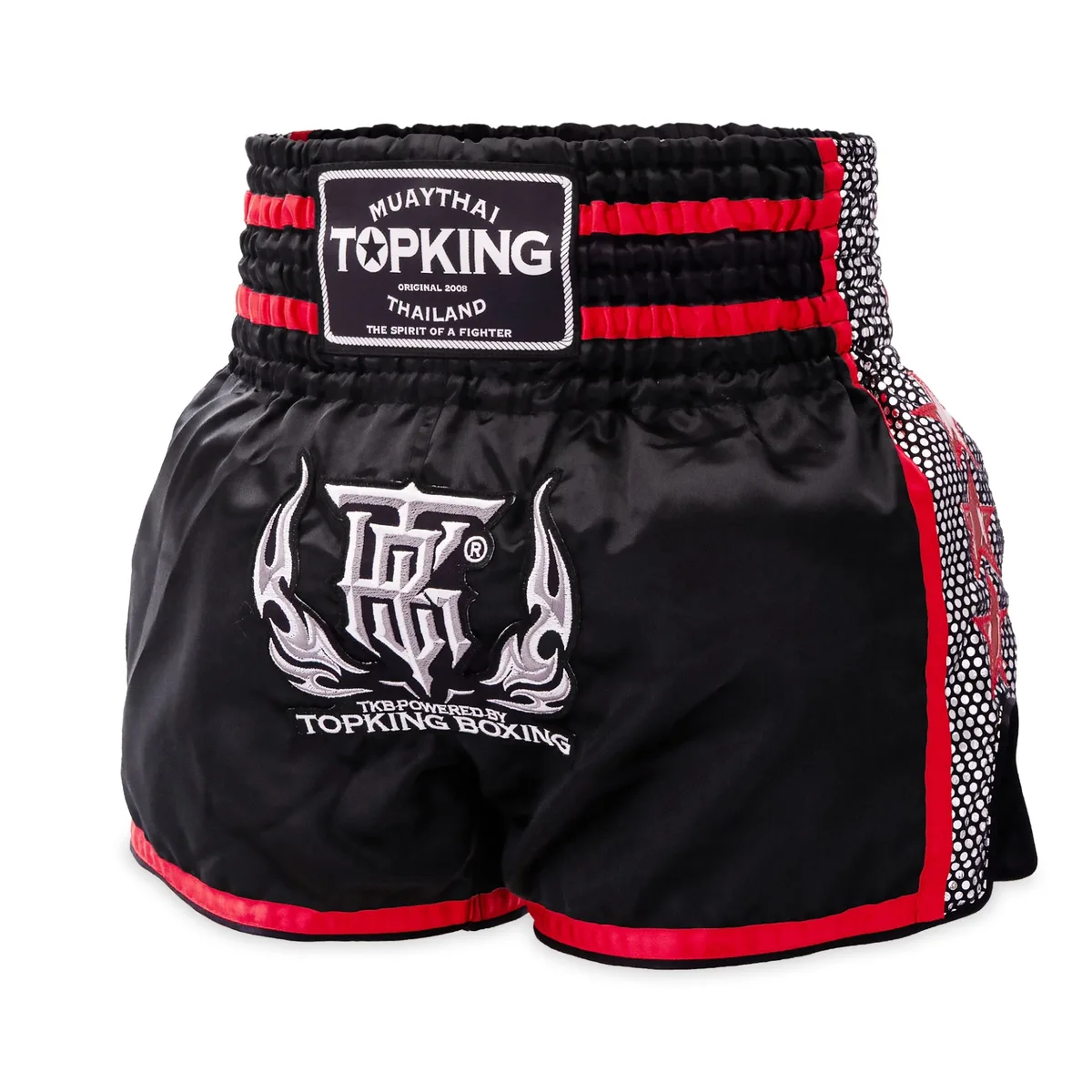 TOPKING THAI BOXING SHORTS BLACK 239