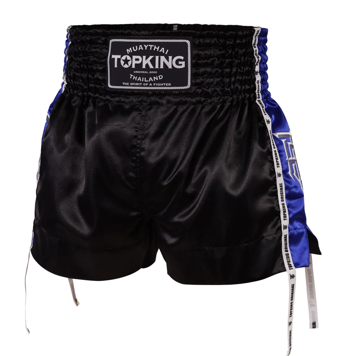 Шорти Top King Thai Boxing Shorts Blue 202, изглед отпред
