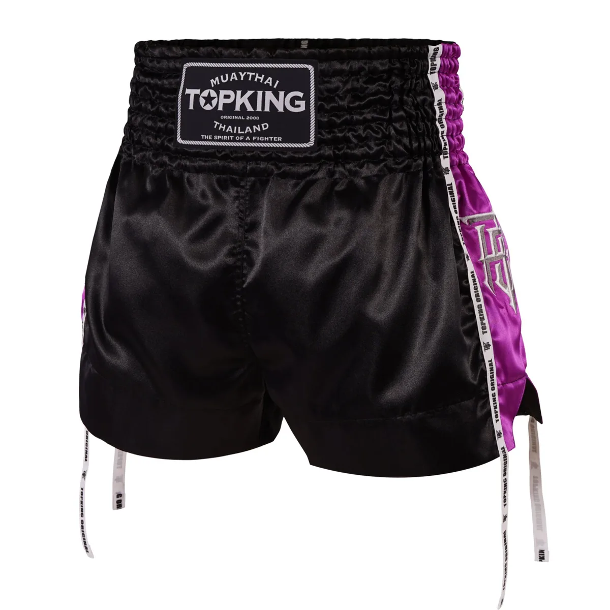 Лилави шорти за муай тай Top King Purple 202, изглед отпред