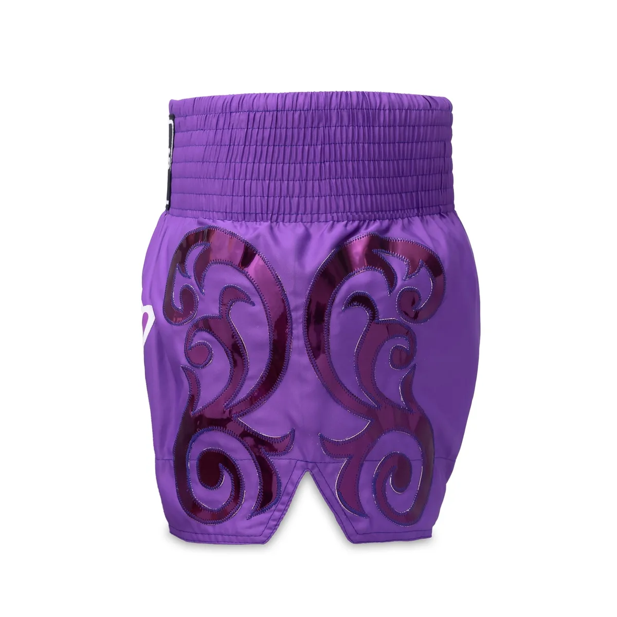 Лилави шорти за муай тай Top King Thai Boxing Shorts Purple 257, страничен изглед
