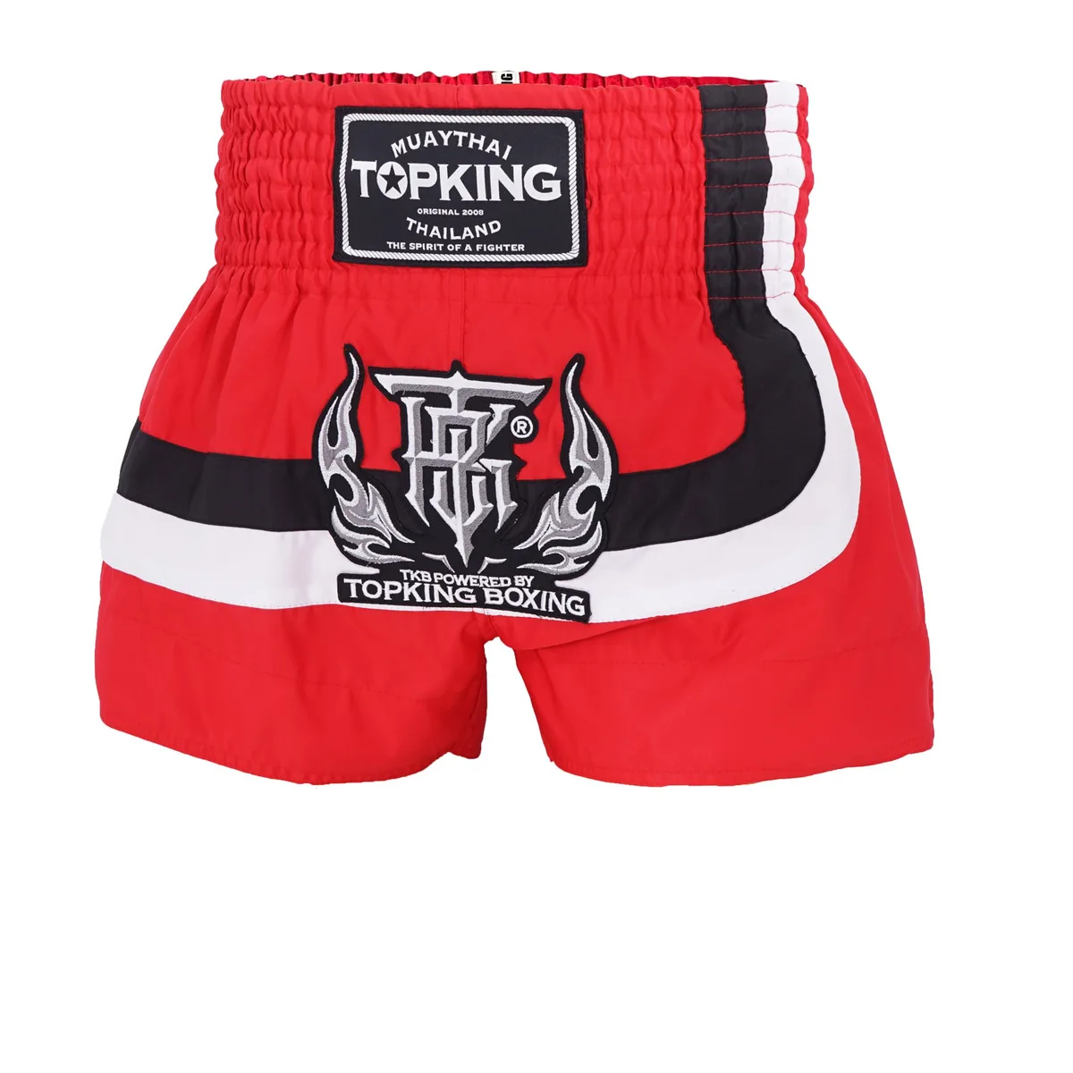 TOPKING THAI BOXING SHORTS RED 248