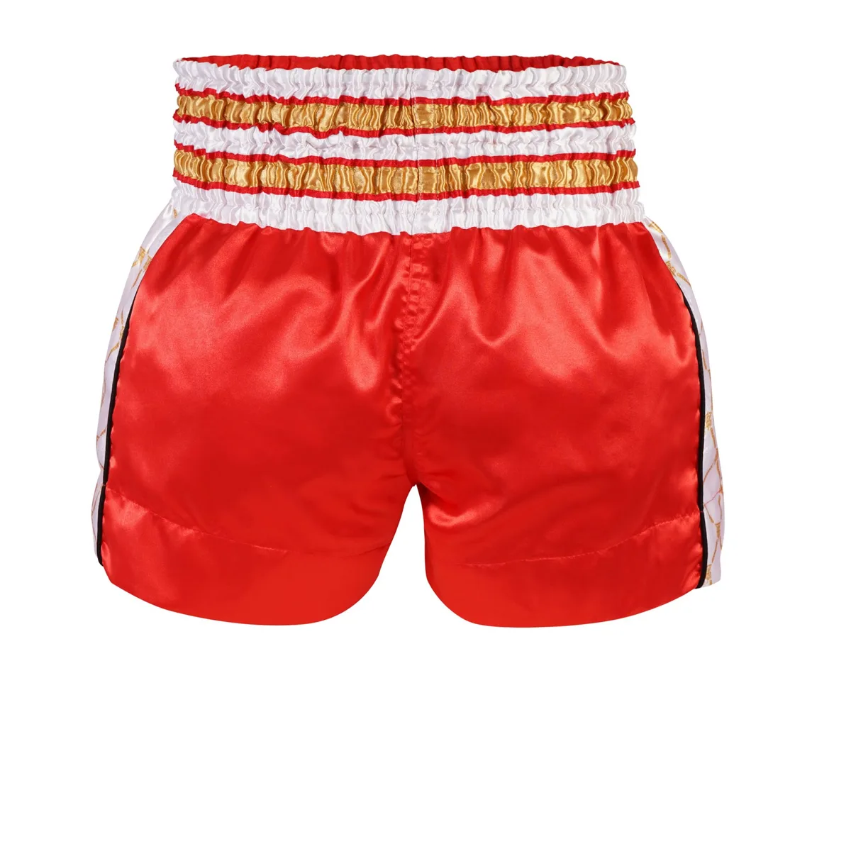 Шорти за муай тай Top King RED GOLD 215, изглед отзад