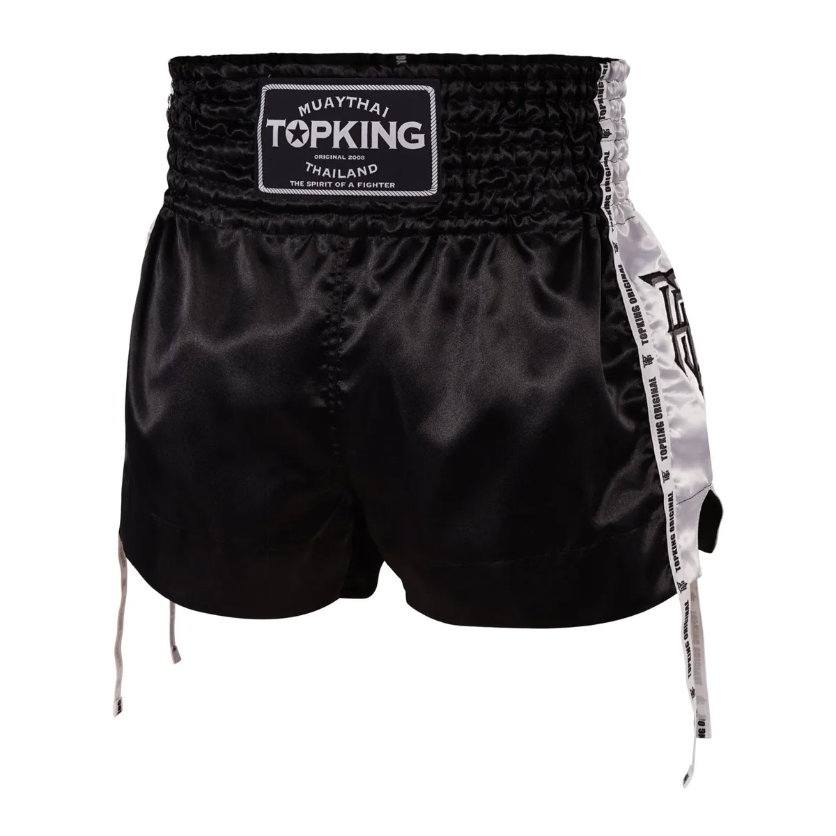 Бели шорти за муай тай Top King Thai Boxing Shorts White 202