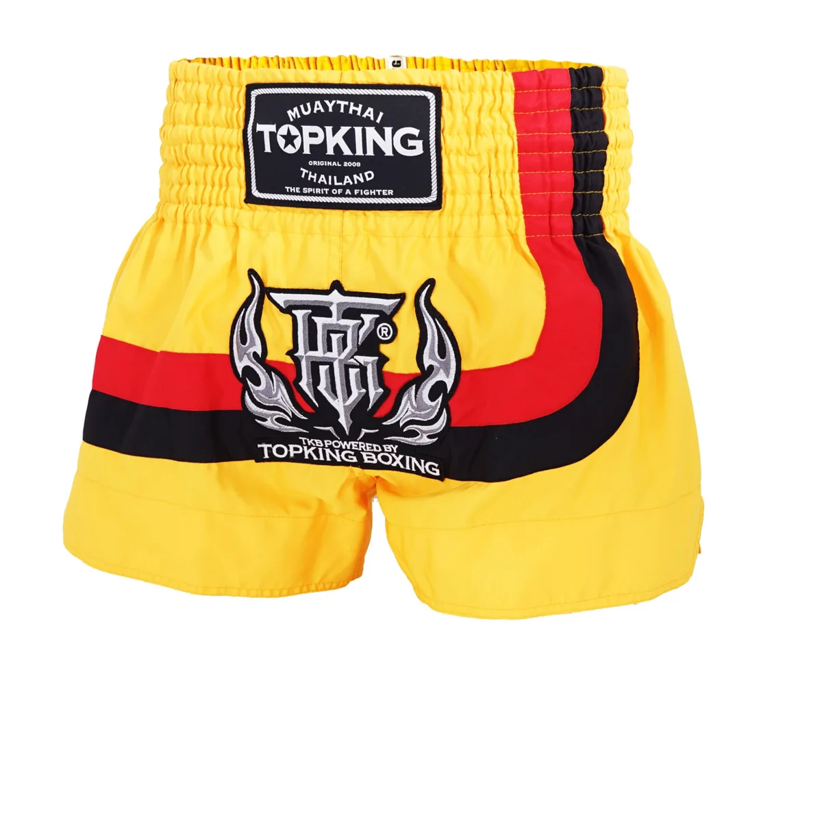 TOPKING THAI BOXING SHORTS YELLOW 248