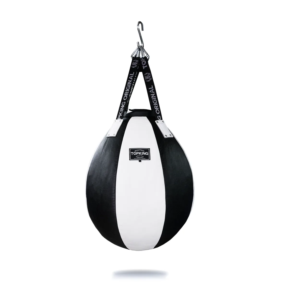Боксов чувал Top King "Tear Drop Synthetic Leather" в цял ръст, висящ в зала