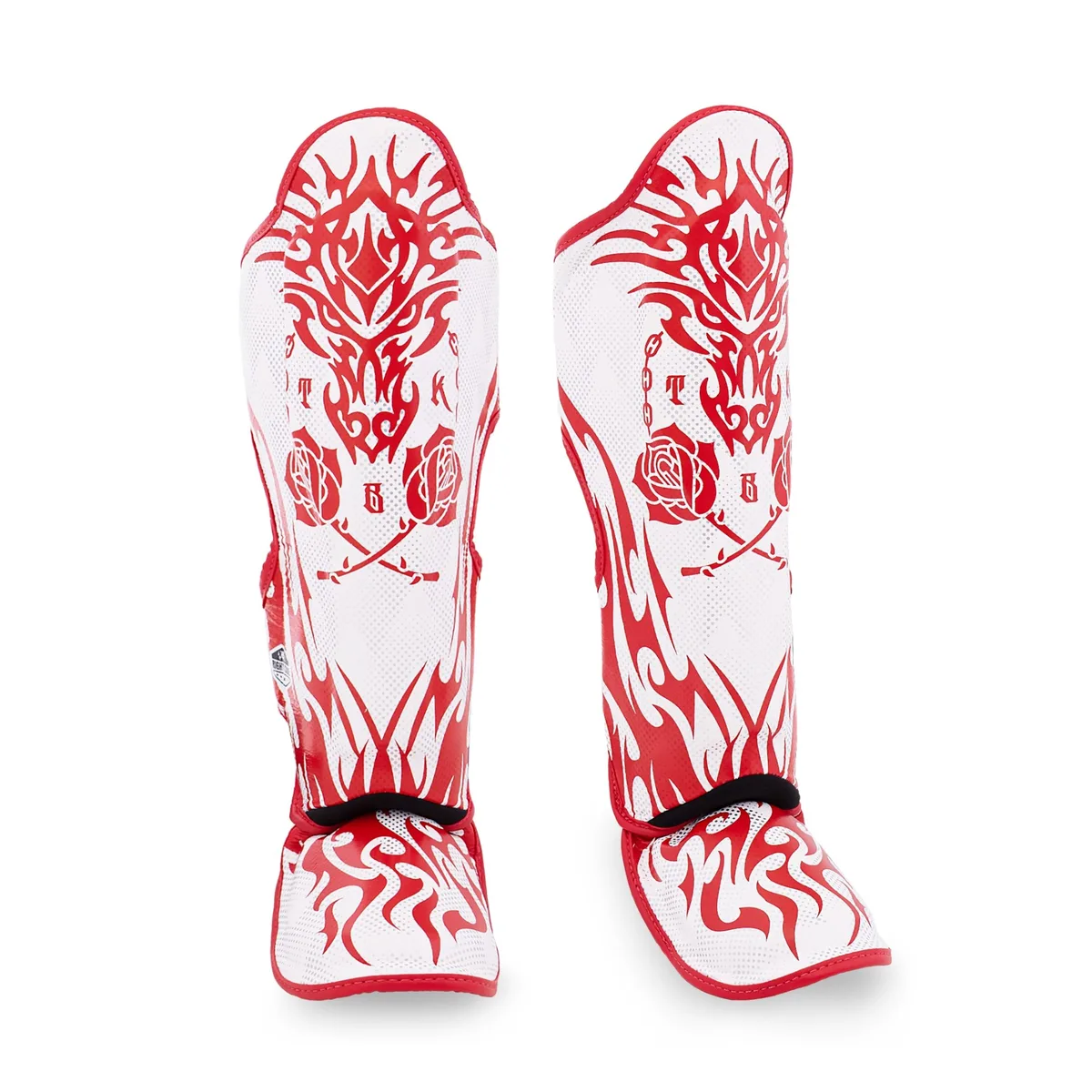 Протектори за крака Top King Shin Guards White Dragon