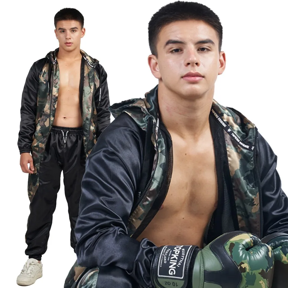 TOPKING TRACKSUIT GREEN CAMOUFLAGE
