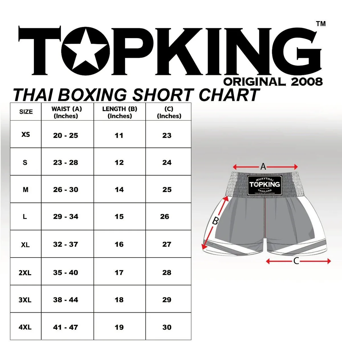 Групов изглед на небесносините шорти TOPKING X PUCK THAI BOXING SHORTS 02, демонстриращ материята и шевовете