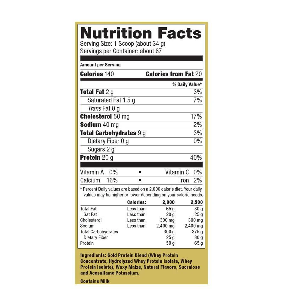 Whey Gold Ultimate Nutrition 2270 грама