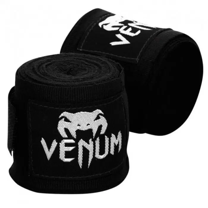 Бинтове - VENUM - 2,5 m / Черни