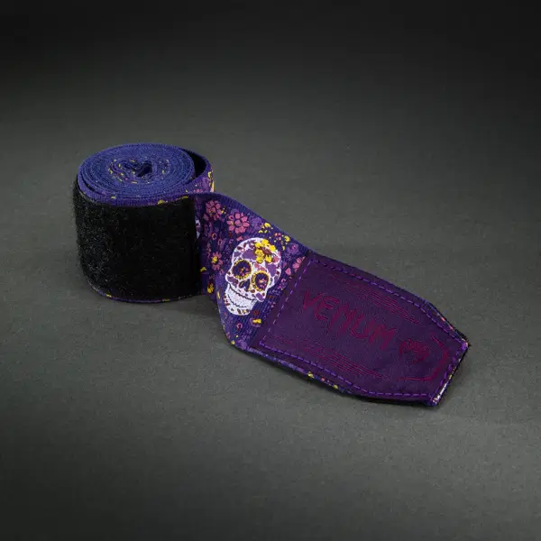 Бинтове - VENUM - Santa Muerte Handwraps - Purple - 4m