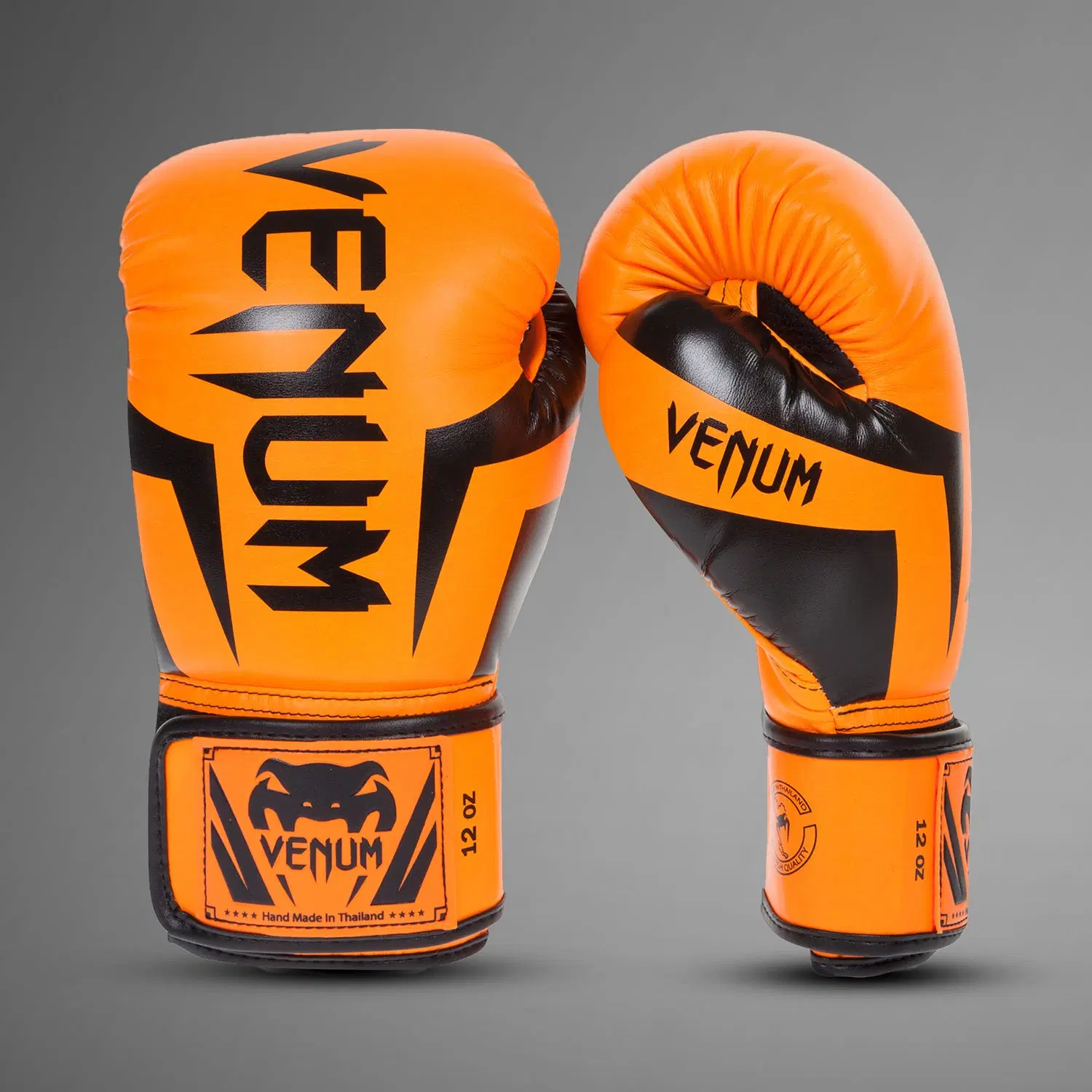 Venum Elite Boxing Gloves - Orange преден изглед