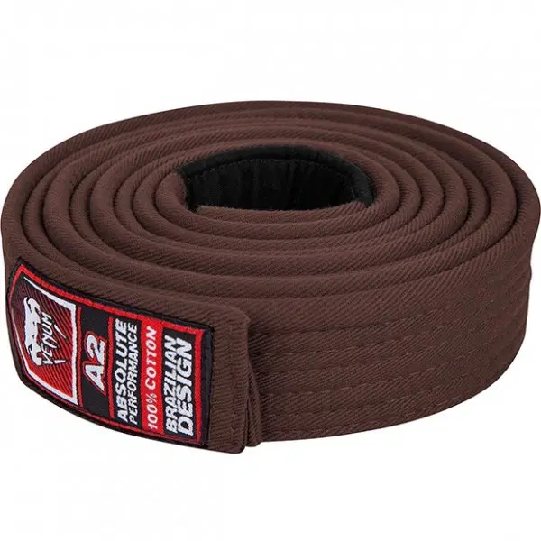 КОЛАН ЗА ДЖУ-ДЖИЦУ / ЖИУ - ЖИЦУ - VENUM BJJ BELT / BROWN