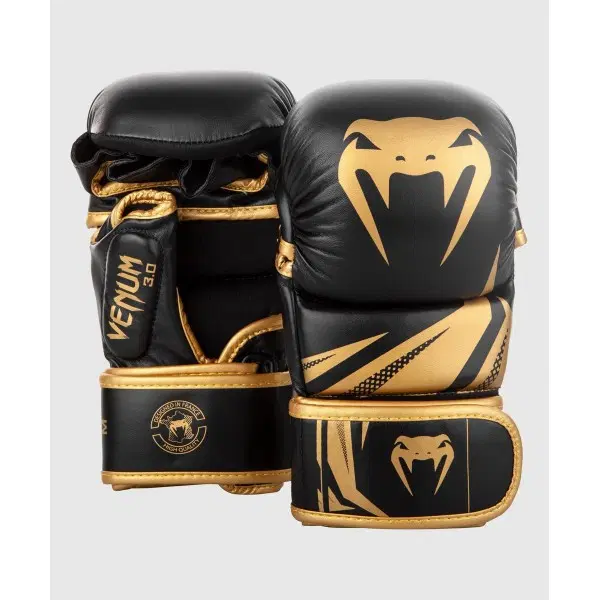 ММА РЪКАВИЦИ - SPARRING GLOVES VENUM CHALLENGER 3.0 - BLACK/GOLD