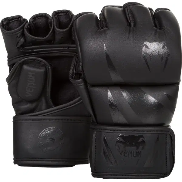 ММА ръкавици - Venum - Challenger MMA Gloves - Black/Black
