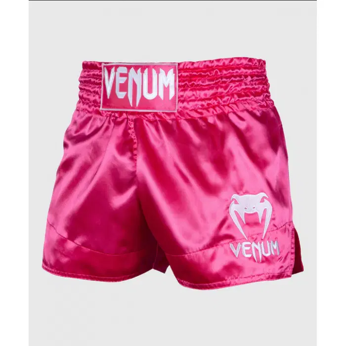 Муай Тай Шорти - Venum Muay Thai Shorts Classic - Pink/White