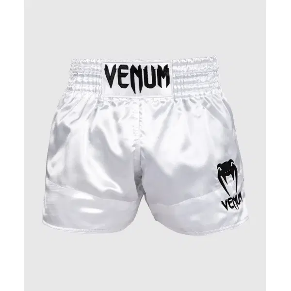 Муай Тай Шорти - Venum Muay Thai Shorts Classic - White/Black