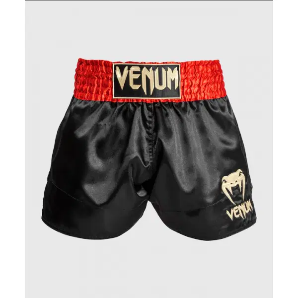 Муай Тай Шорти - Venum Classic Muay Thaï Short Red/Black/Gold