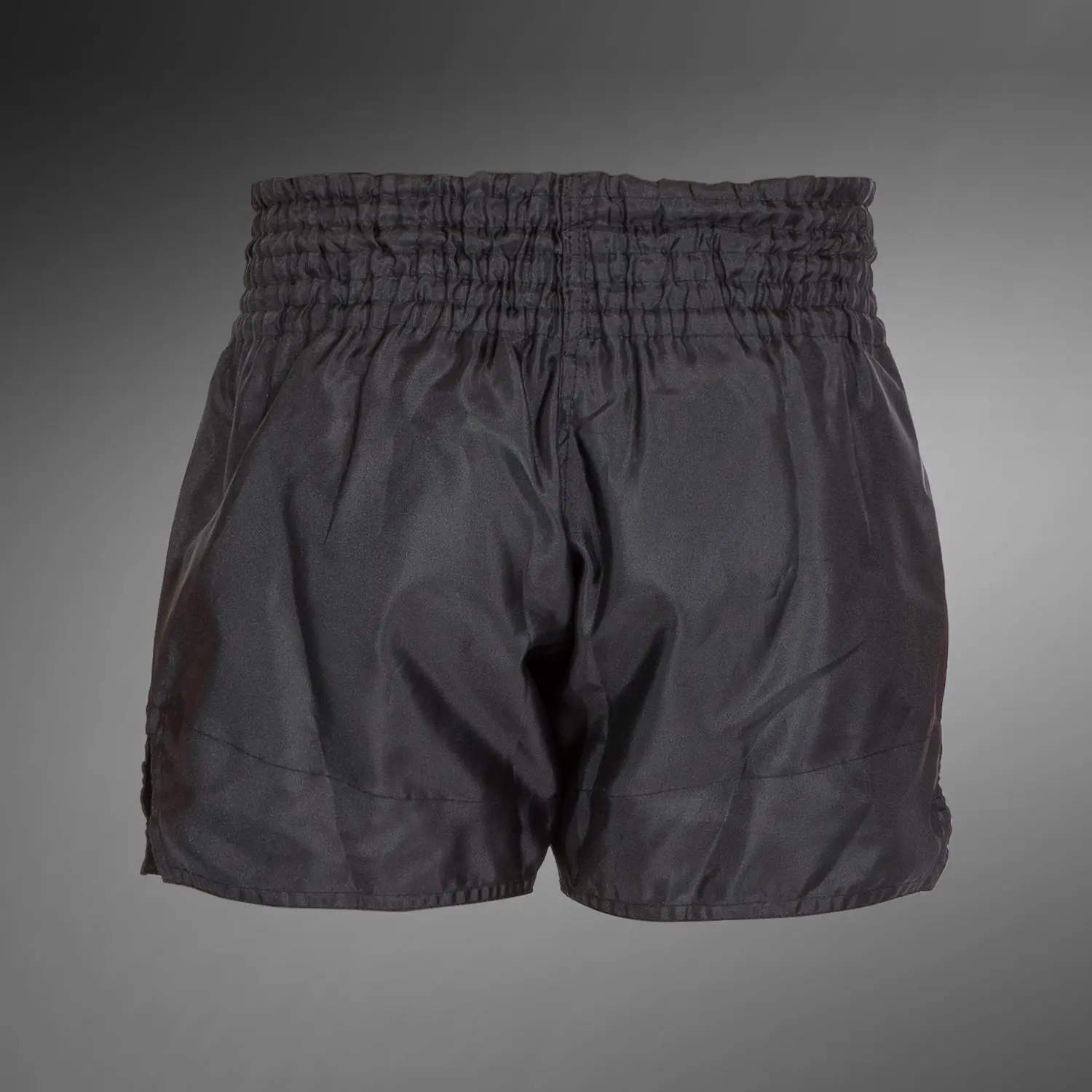 Муай Тай Шорти - Venum Muay Thai Shorts Classic - Black/Black, заден изглед