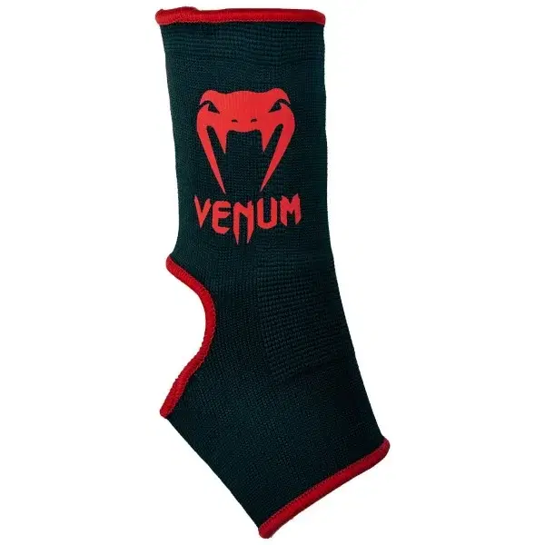 Наглезенки - Venum Kontact Ankle Support Guard - Black/Red