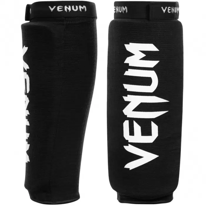 Протектори за крака БЕЗ ХОДИЛО - VENUM KONTACT SHINGUARDS - COTTON - BLACK