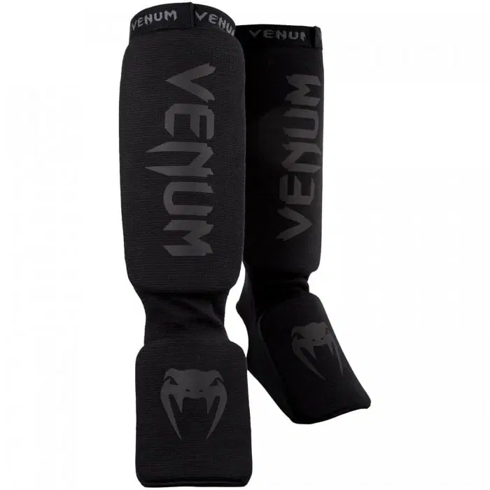 Протектори за Крака - VENUM KONTACT SHINGUARDS - COTTON / BLACK / BLACK