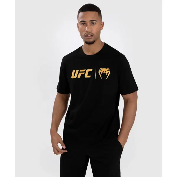 Тениска - UFC Venum Classic T-Shirt - Black/Gold