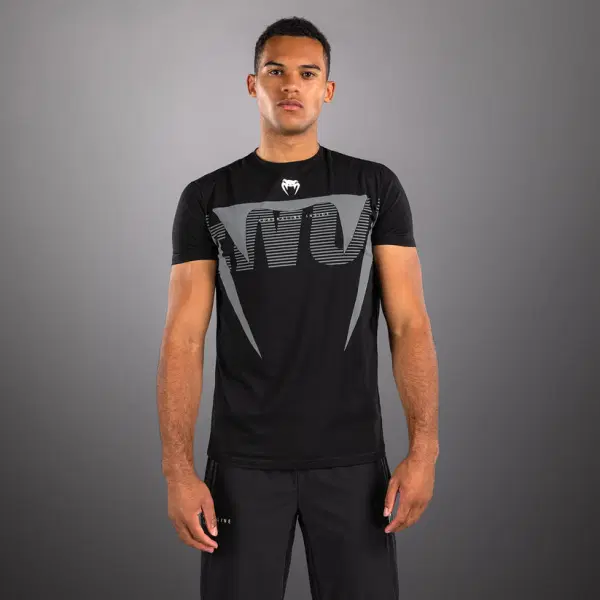 Тениска - Venum Adrenaline T-Shirt - Black/Grey