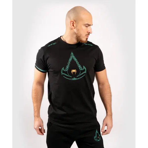 Тениска - Venum Assassin's Creed T-shirt - Black/Blue