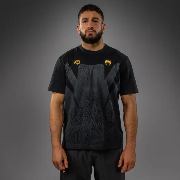 Тениска - Venum Chimaev Wild Borz T-Shirt - Black/Grey