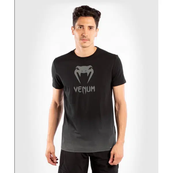 Тениска - Venum Classic T-shirt - Black/Dark Grey