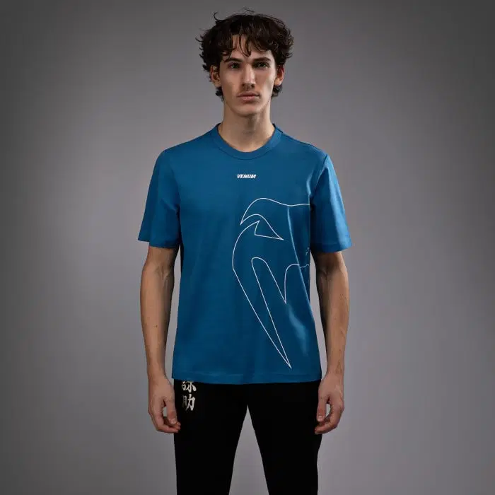 Тениска - Venum Giant Connect T-Shirt - Misty Blue