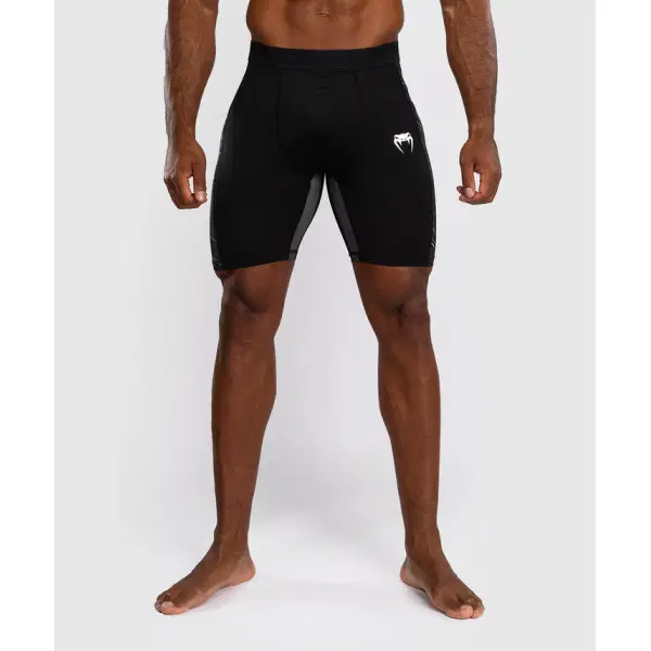 Тренировъчен клин с къси крачоли - Venum Rapid Vale Tudo Shorts - Black/Storm Grey